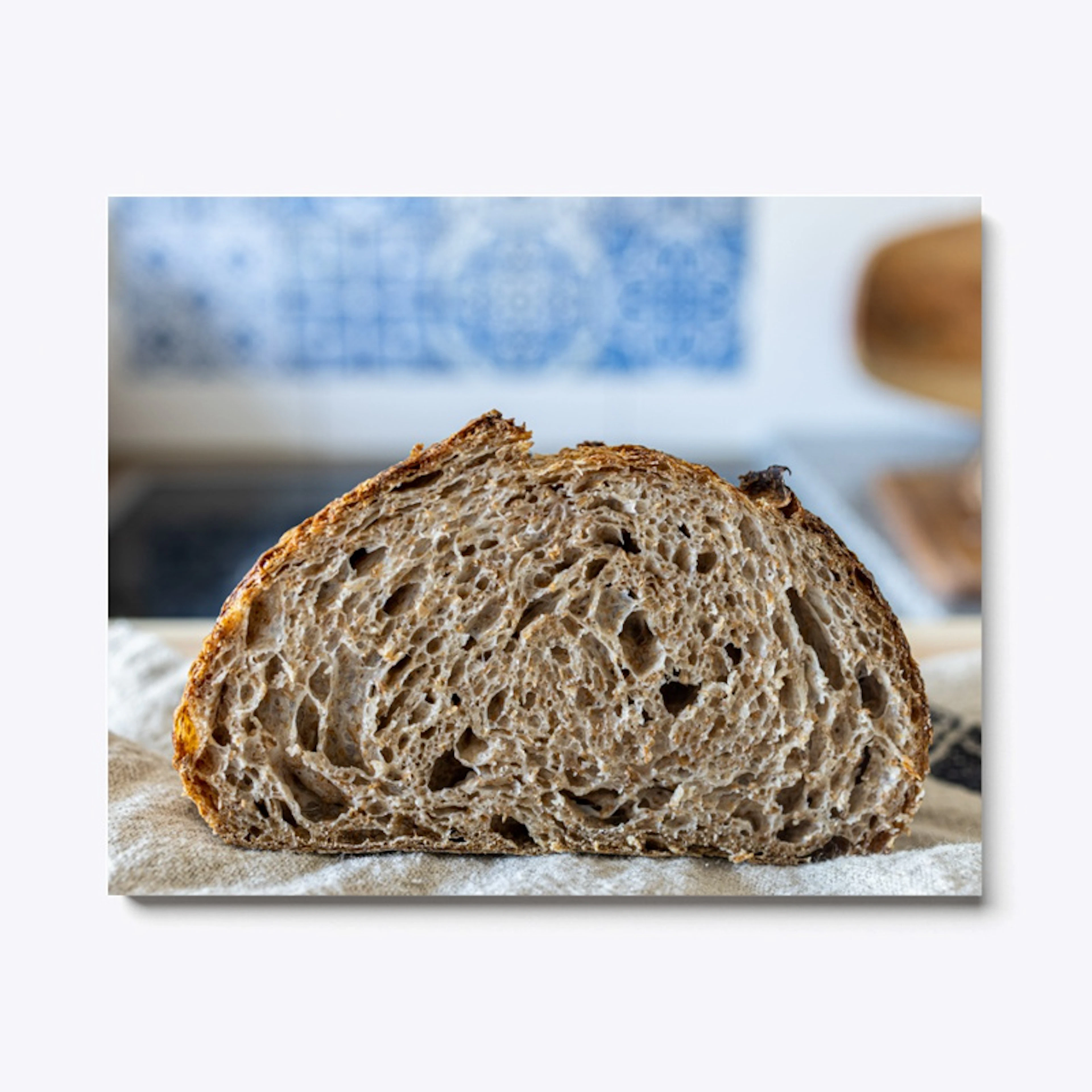 The perfect whole wheat sourdough bread